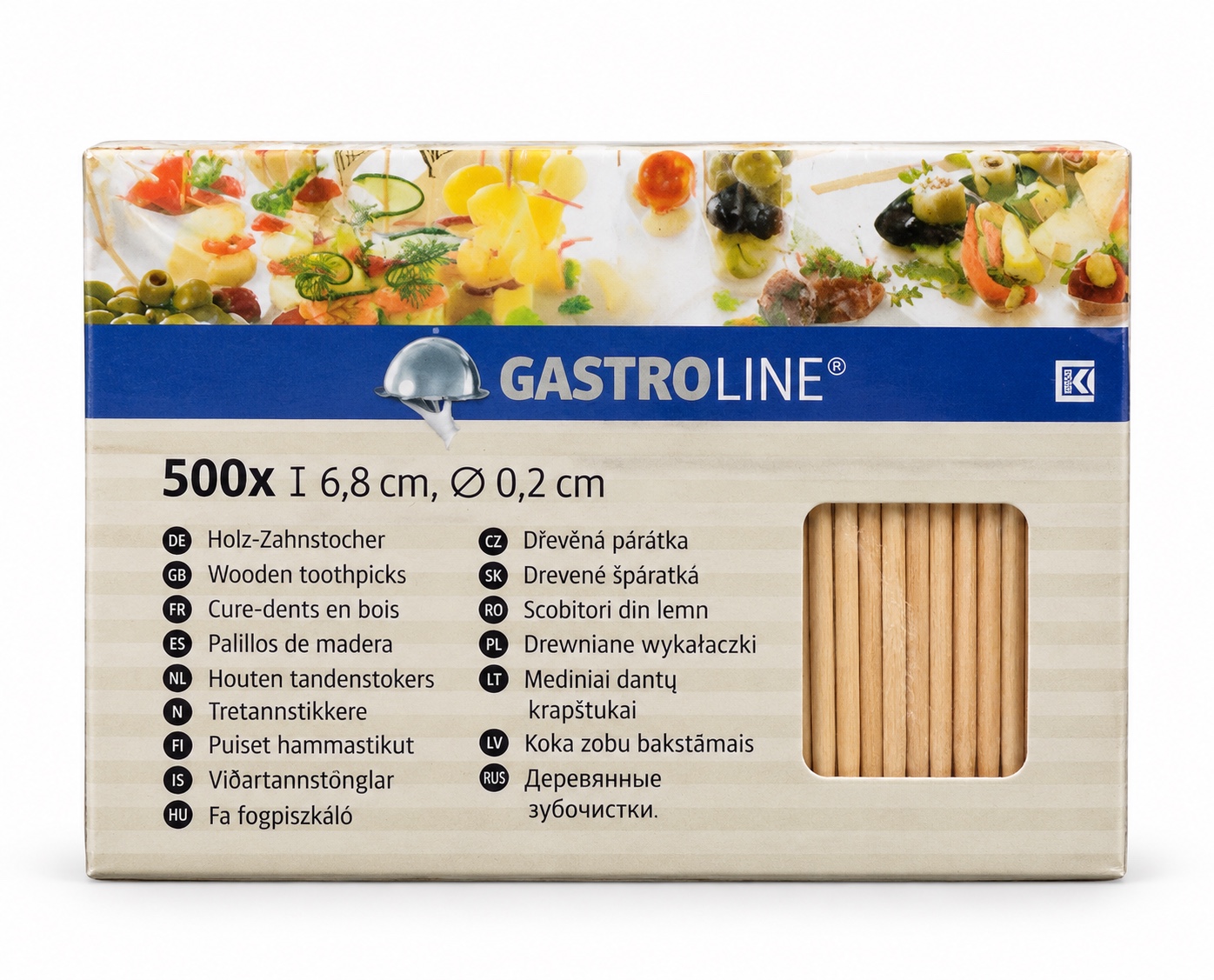 Gastroline Wooden Toothpicks
