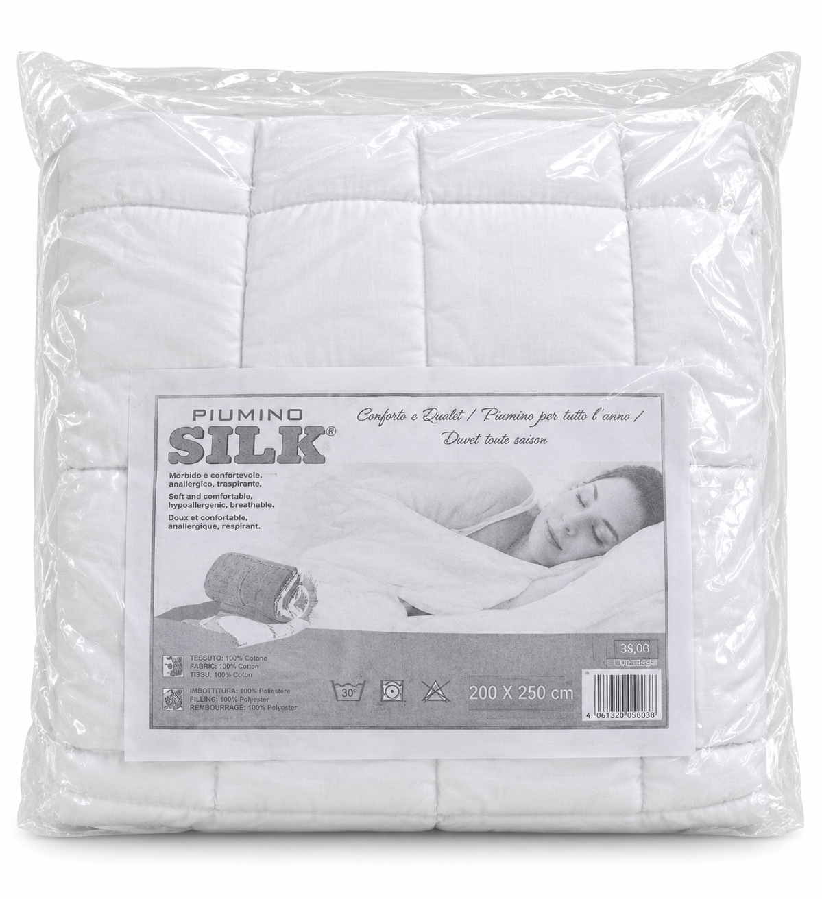Silk All-Season White Duvet – 90*120