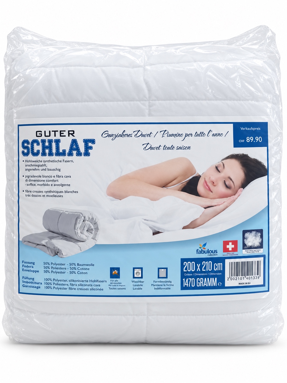 Guter Schlaf All-Season Duvet – 200 × 210 cm