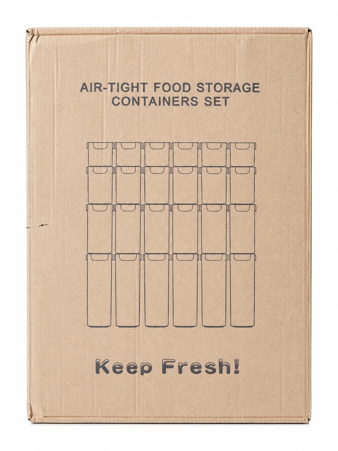 24-Piece Airtight Food Storage Container Set