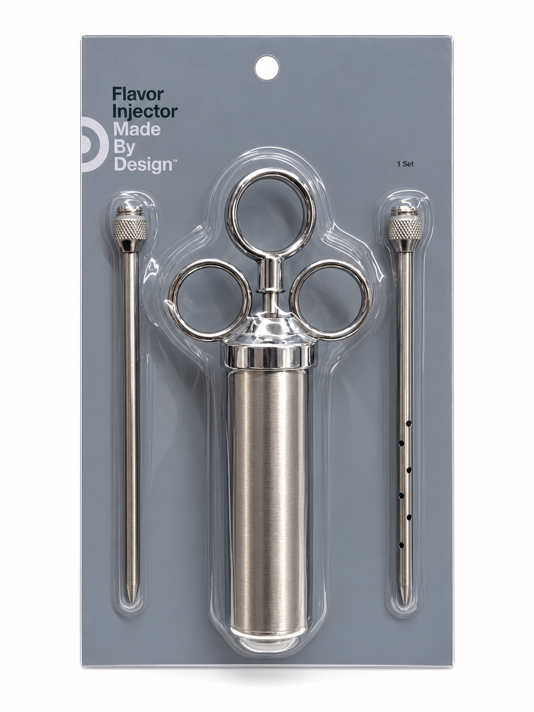 Stainless Steel Meat Flavor Injector Set