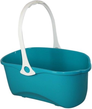 Miobrill Easy Twist Plastic Cleaning Bucket – 10L, Turquoise