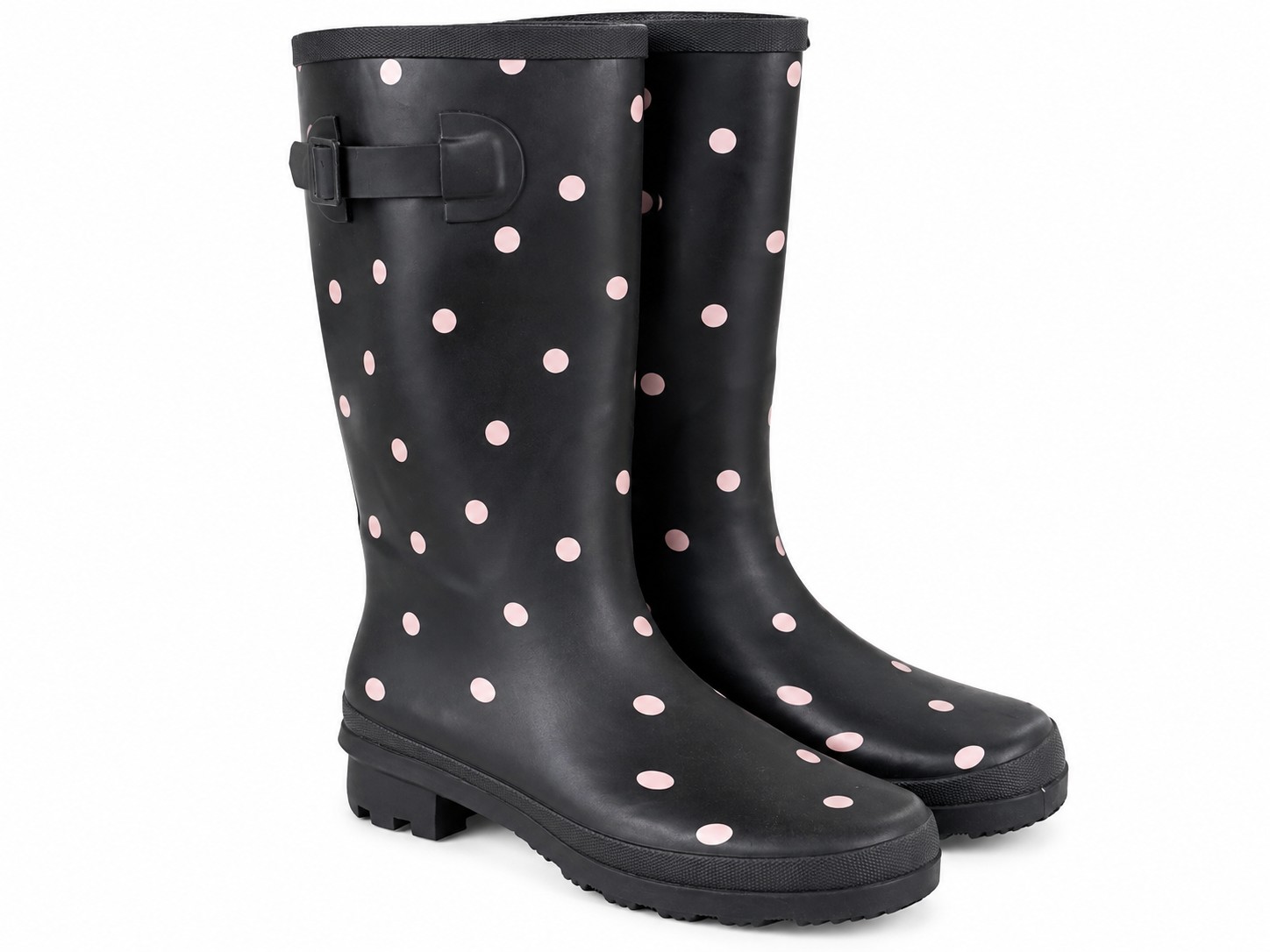 Crane Women’s Black Polka Dot Rain Boots