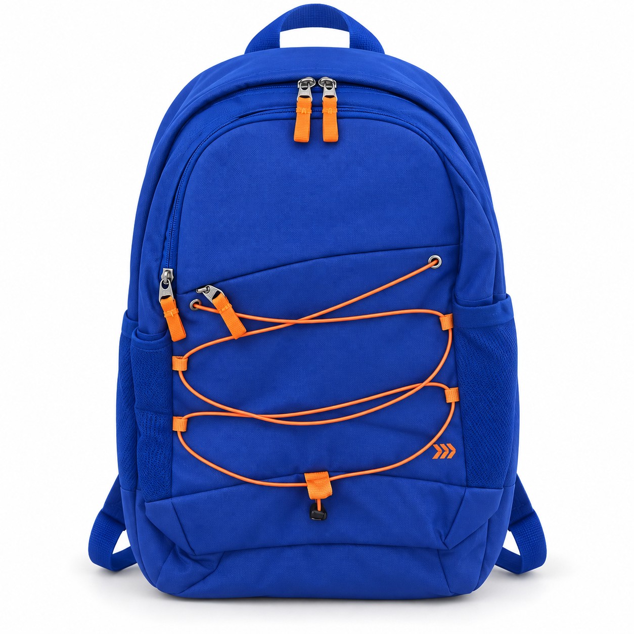 Under Armour UA Hustle Play Kids Backpack – Royal Blue & Orange