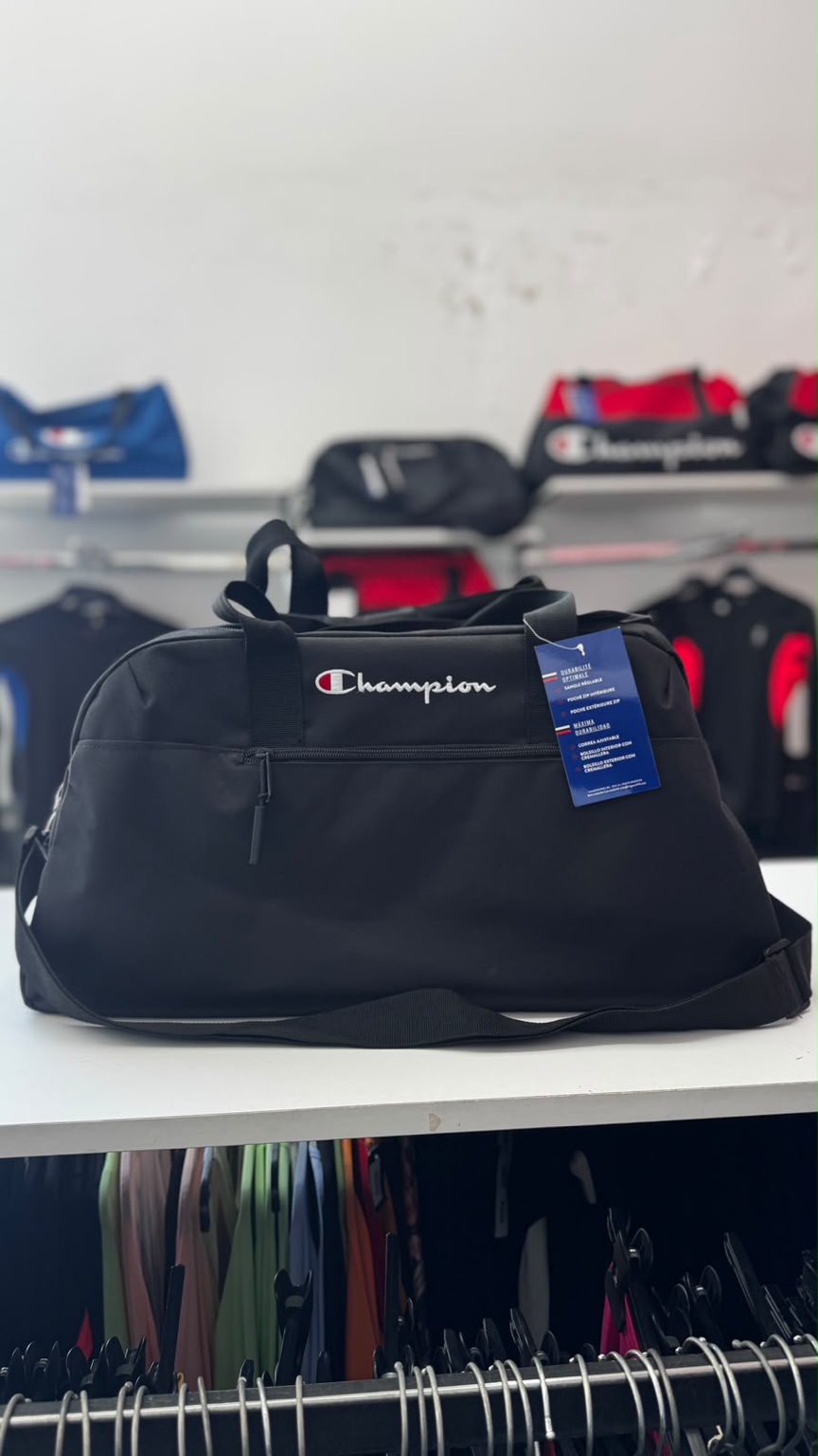 Champion Duffel Bag – All Black