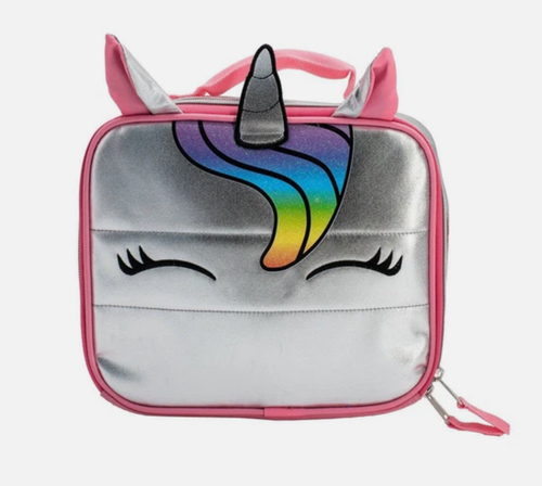 Accessory Innovations Kids Unicorn Lunch Box/Bag/Tote Insulated Sparkles Rainbow