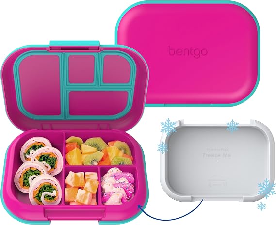 Bentgo Chill Kids 4-Compartment Bento Box Leakproof Lunch Box