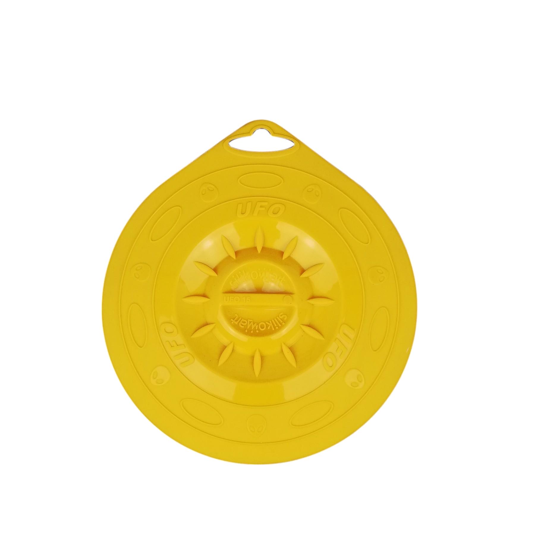Coperchio universale in silicone multiuso UFO GIALLO - CM.15