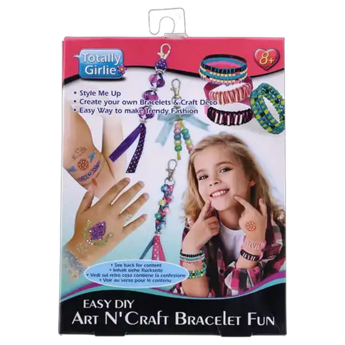 Totally Girlie Art N' Craft Bracelet Set (Type May Vary)