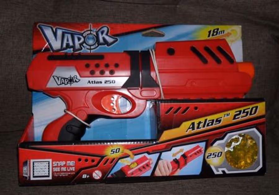 VAPOR ATLAS 250 PAINT BALL GUN - 8YEARS PLUS