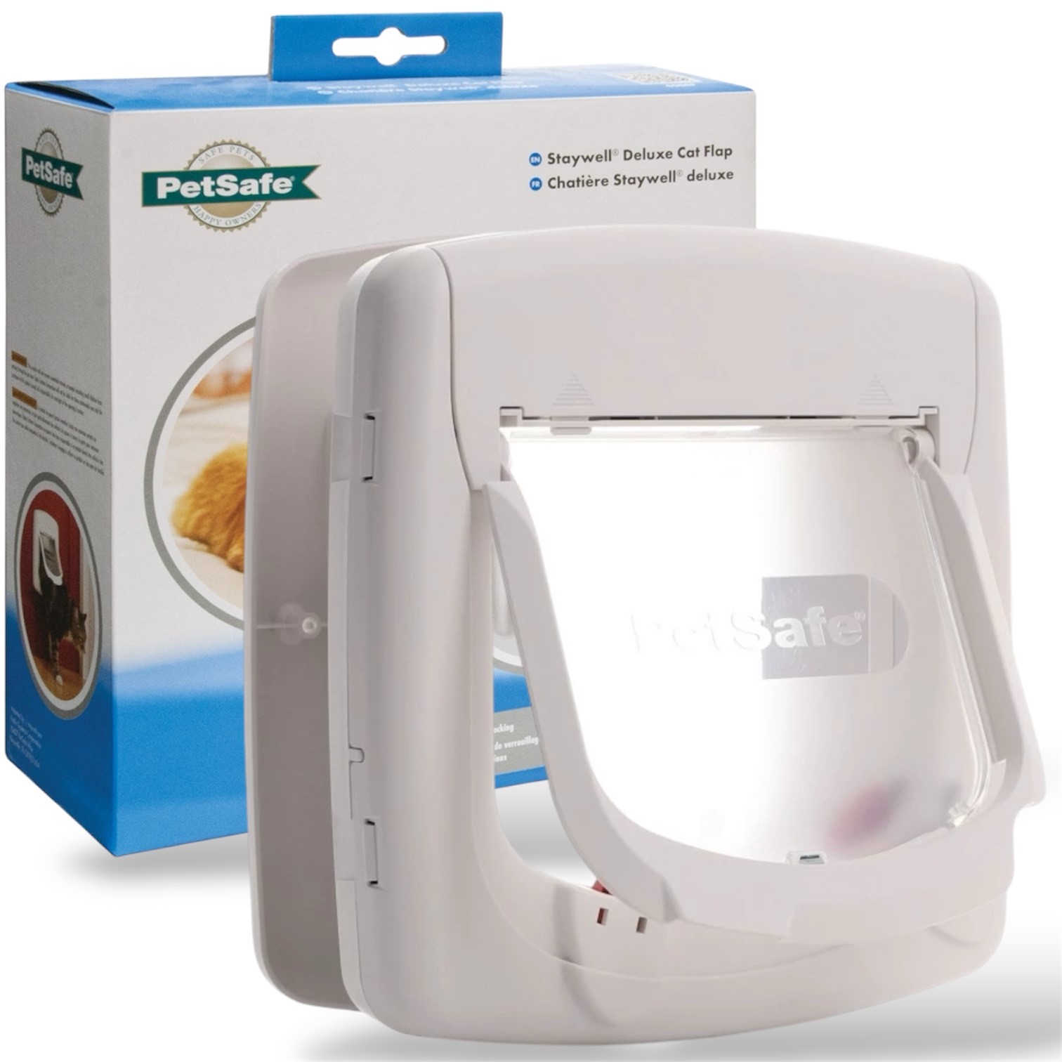PetSafe Staywell Magnetic 4-Way Locking Deluxe Cat Flap