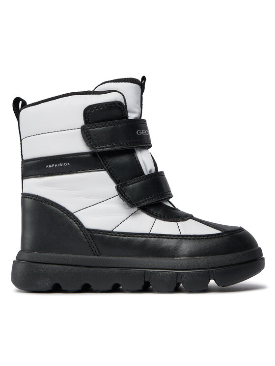 Cizme de zăpadă Geox J Willaboom Girl B A J36HWD 0FU54 C0404 S Alb | Epantofi.ro