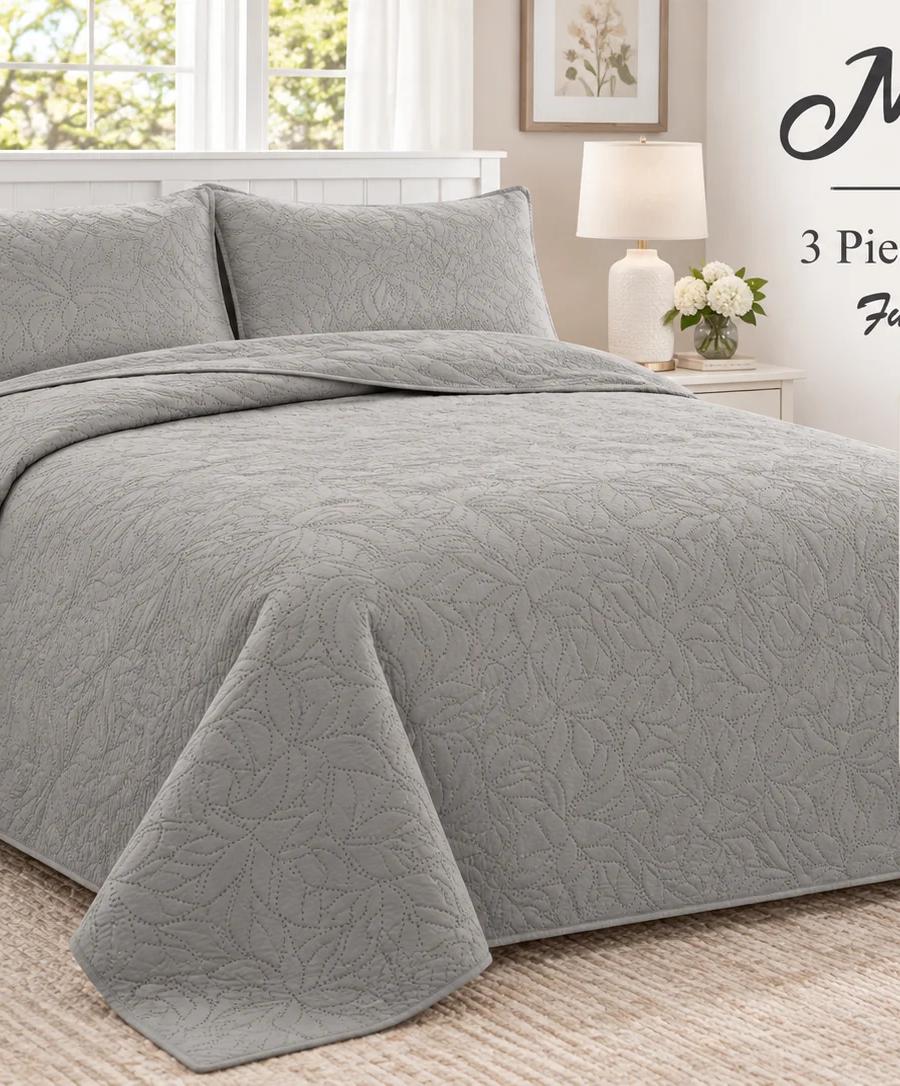 Nouveau Collection 3 Piece Quilt Set – Full/Queen