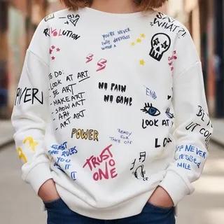 Zara top girl -fleece inside