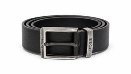 زنار رجالي HUGO BOSS – أسود