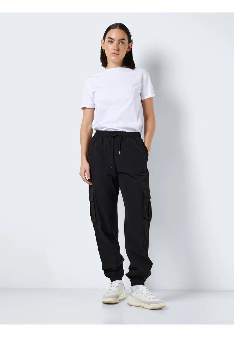 Women’s Black Cargo Jogger Pants