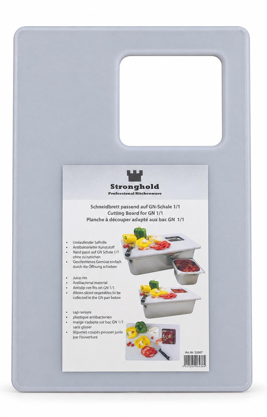 Stronghold Professional Cutting Board with Juice Rim