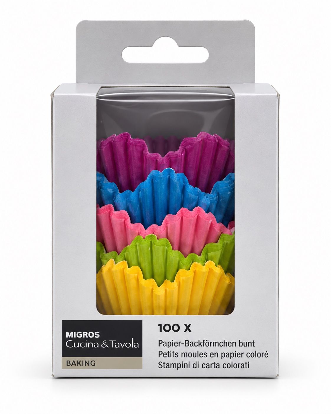 Cucina & Tavola Colourful Paper Baking Cups