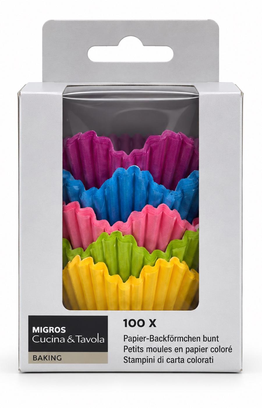Cucina & Tavola Colourful Paper Baking Cups