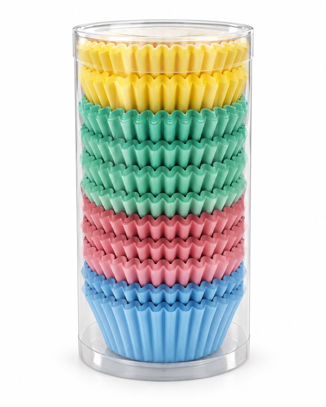 Migros Assorted Colourful Paper Cupcake Liners