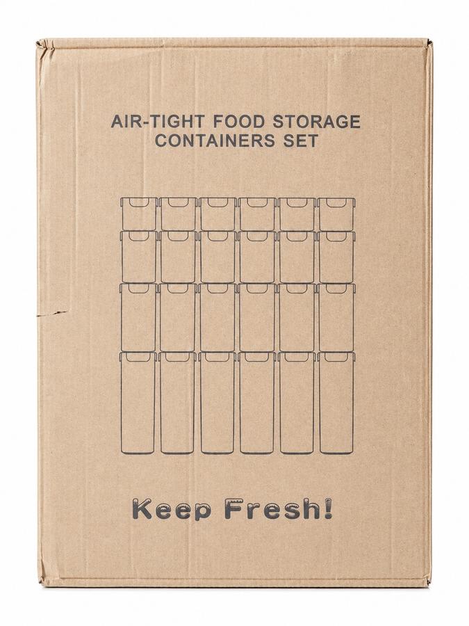 24-Piece Airtight Food Storage Container Set