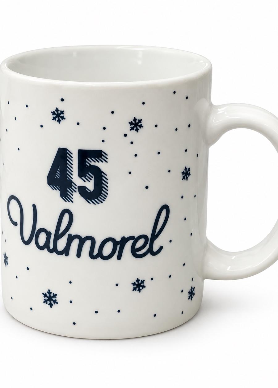 Valmorel 45 Snowflake Ceramic Mug