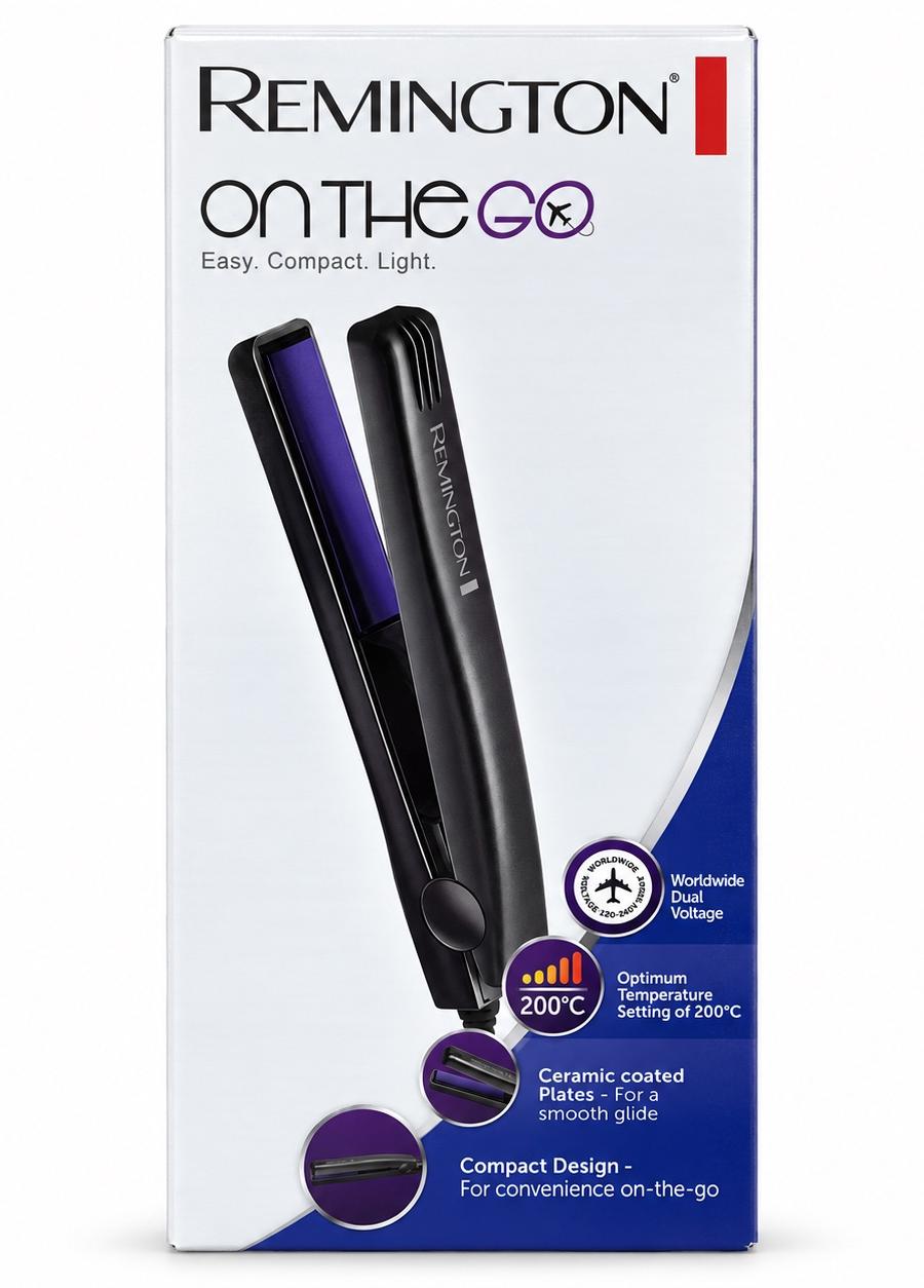 Remington On The Go Compact Hair Straightener S2882E51