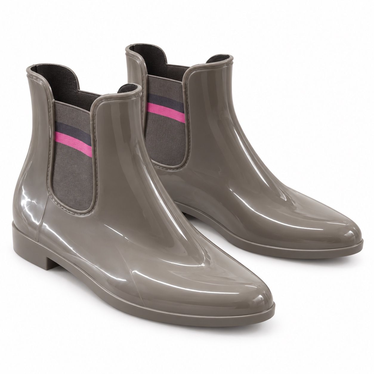 Blue Motion – Women's Chelsea Rain Boots – Taupe