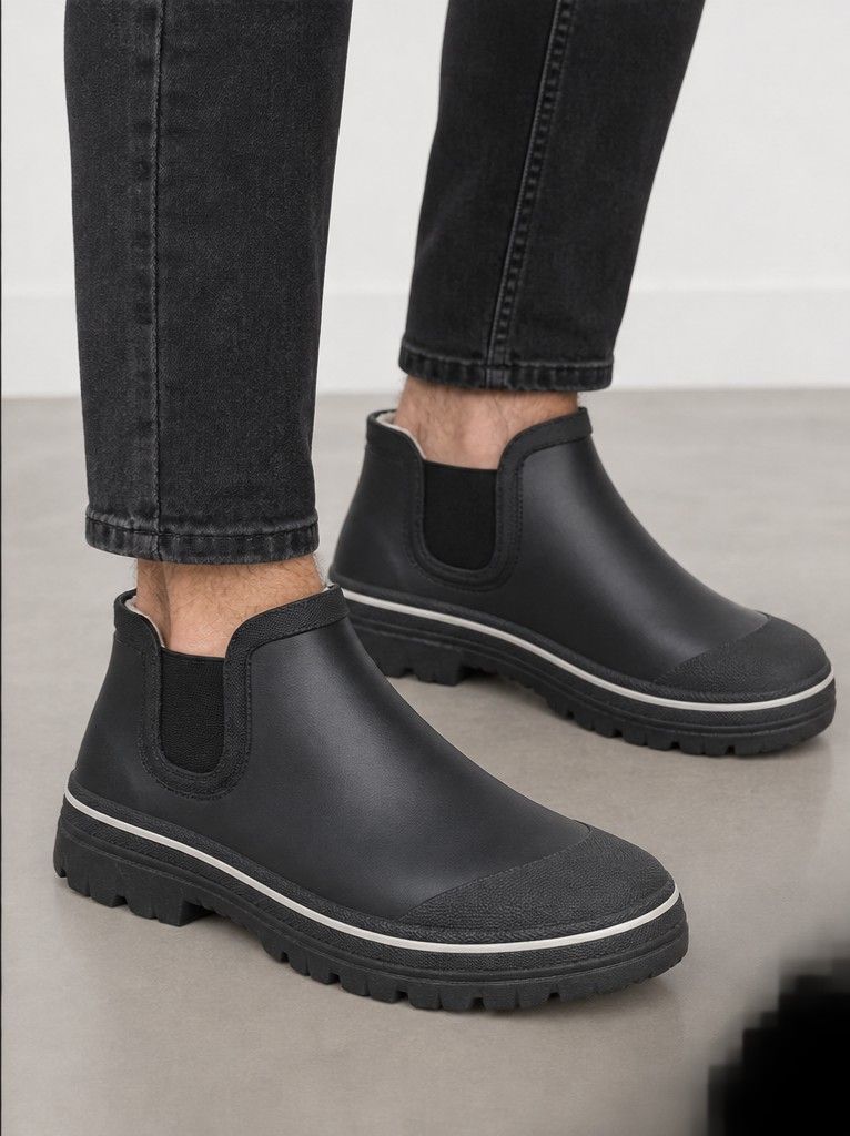 بوت كاحل رجالي Up2 Fashion – أسود, photo 2