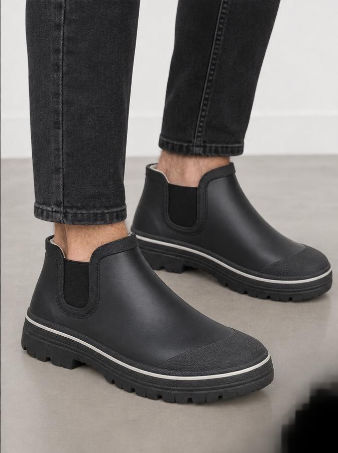 بوت كاحل رجالي Up2 Fashion – أسود, photo 2