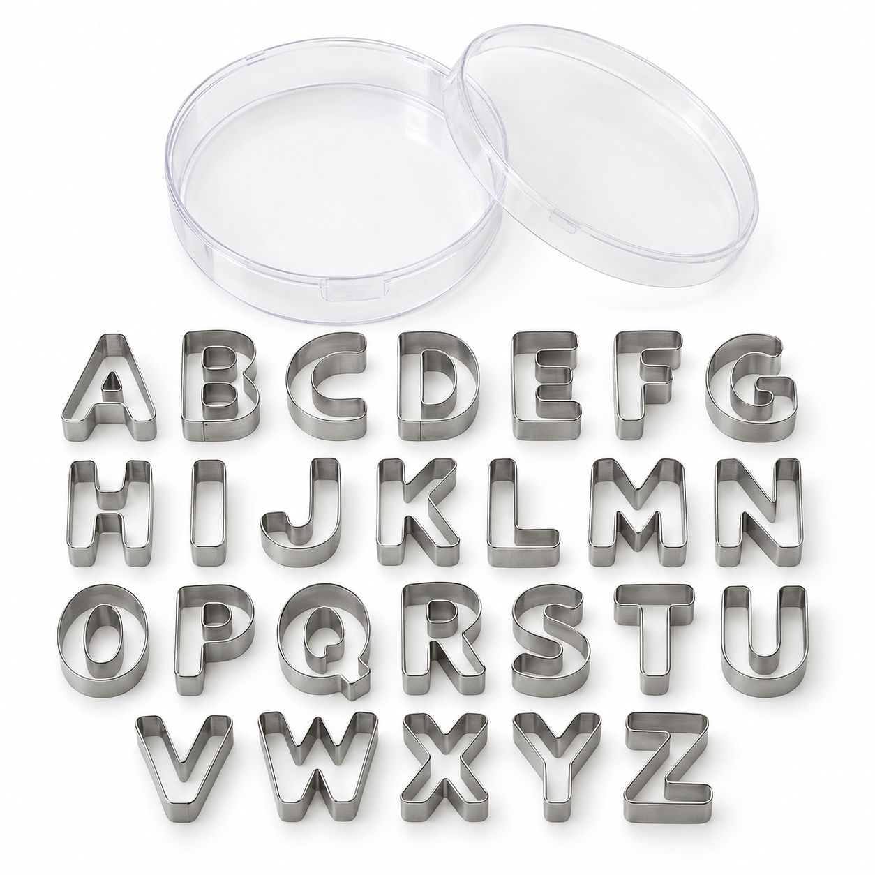 Cucina & Tavola – A–Z Letter Cookie Cutter Set