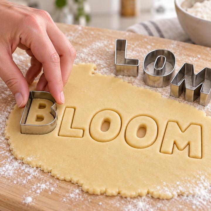 طقم قطّاعات بسكويت بأحرف A–Z من Cucina & Tavola, photo 2