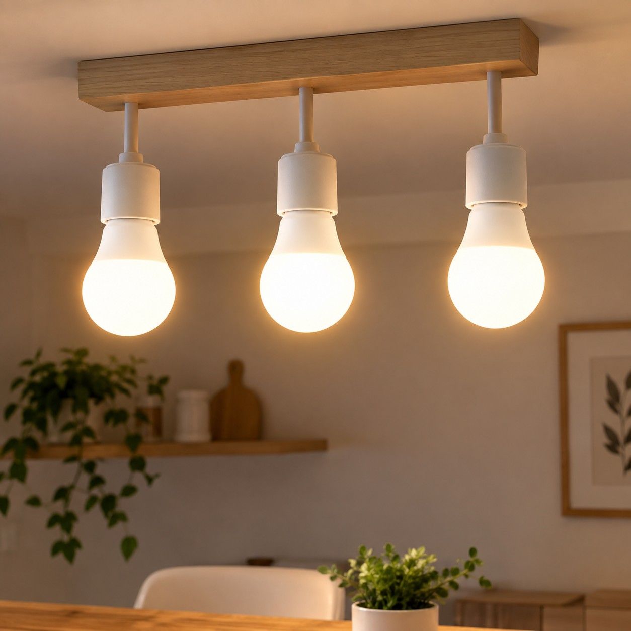 لمبات LED من Casalux بقاعدة E27 وضوء أبيض دافئ 2700K، عبوة 3, photo 2