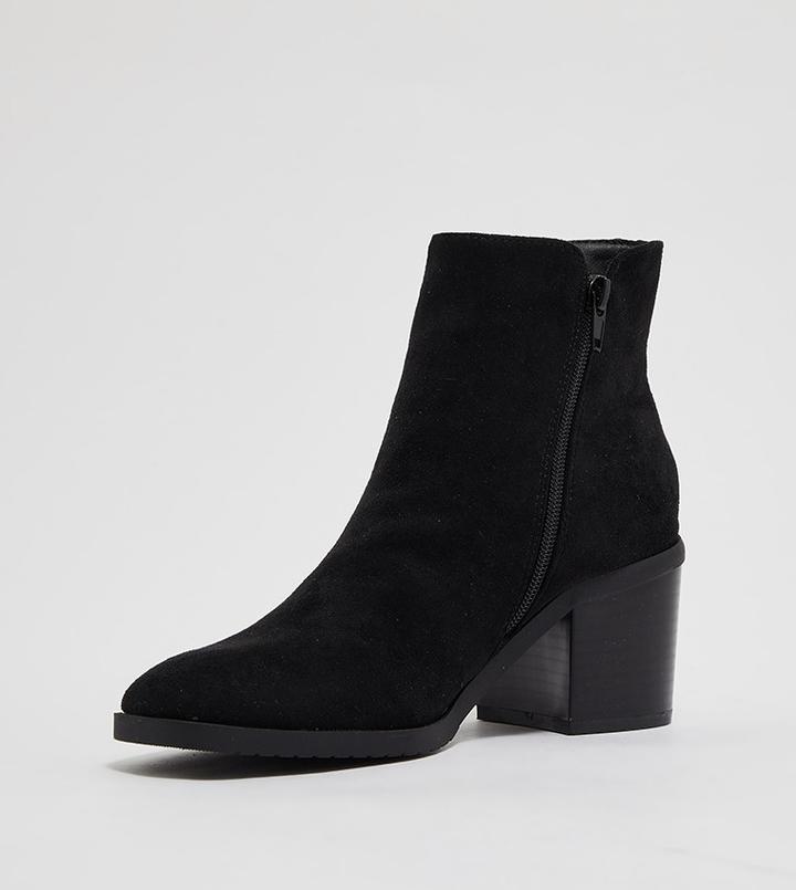 بوت كاحل شمواه صناعي نسائي H&M – أسود, photo 3
