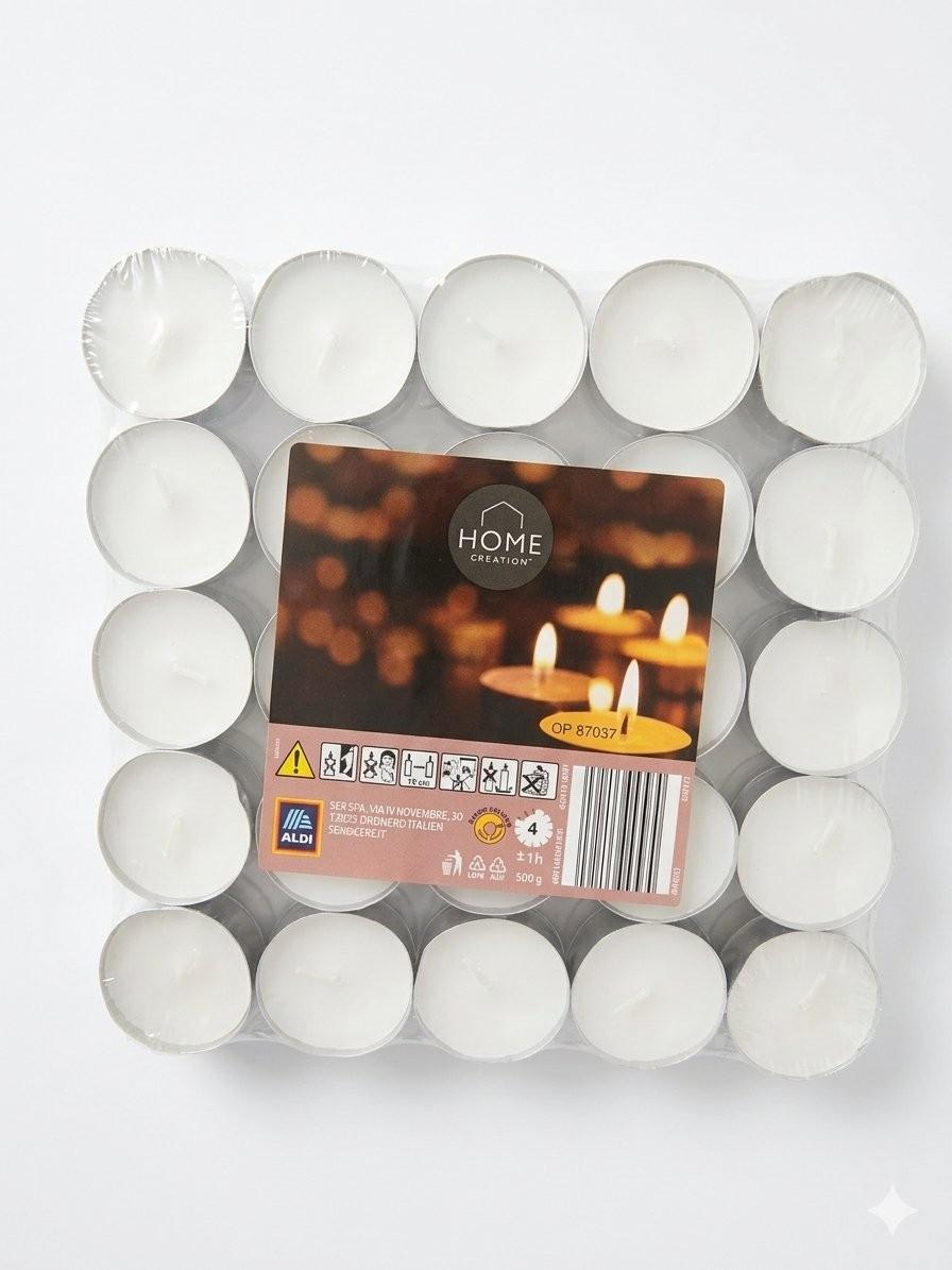 White Tealight Candles (50 pack) — view 1 of 2