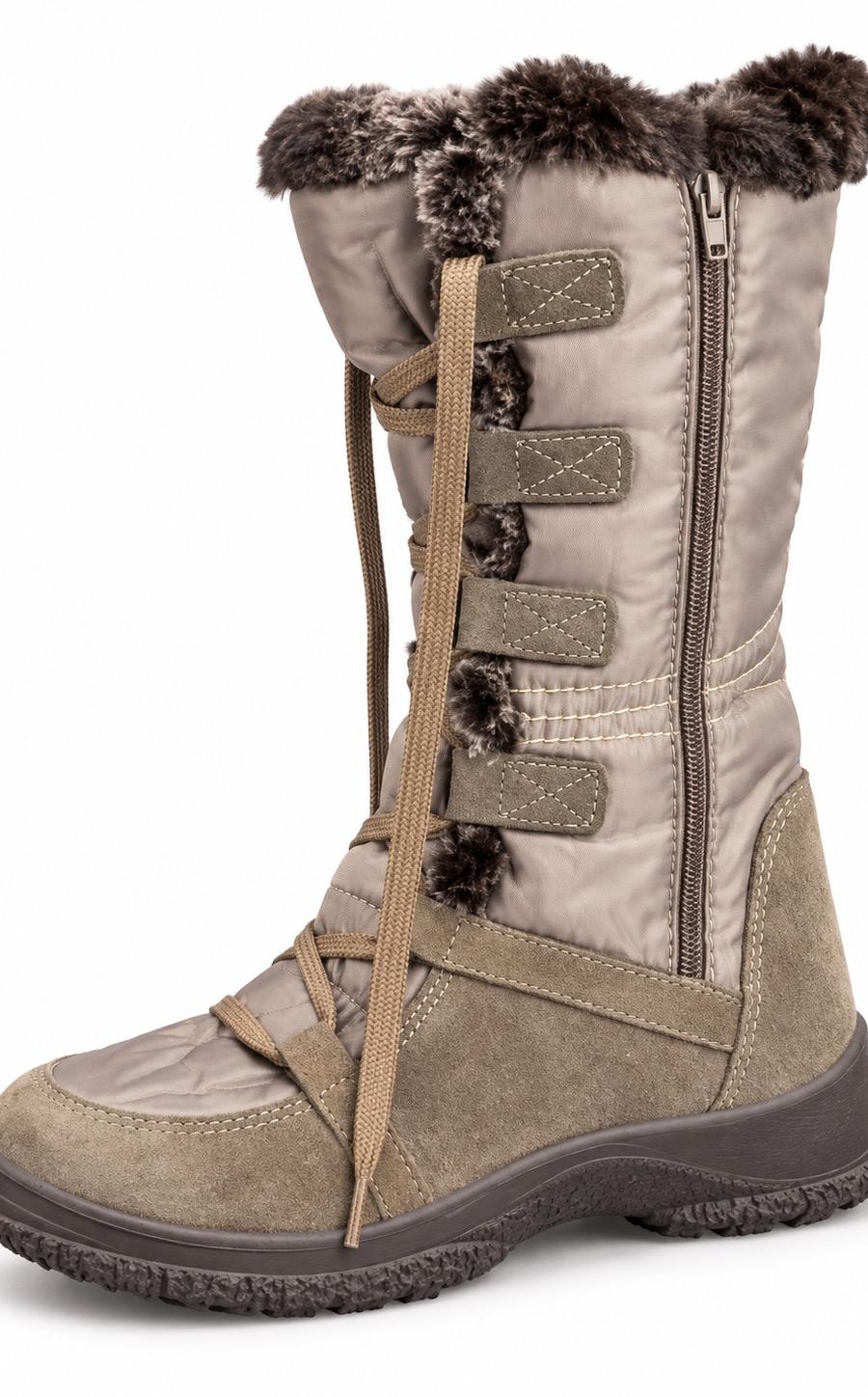 Raintex Women’s Faux-Fur Tall Winter Boots — view 1 of 2