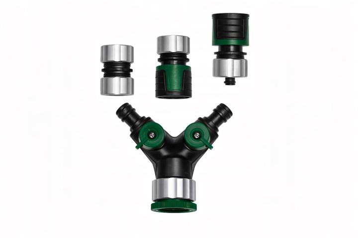 طقم إكسسوارات خرطوم حديقة من Gardenline، 4 قطع