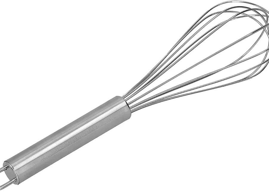 Crofton, Stainless steel hand whisk with 6 wires for home baking, cooking, mixing and whipping — view 1 of 2