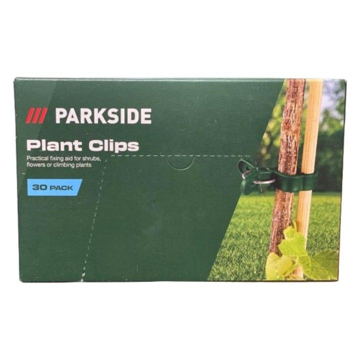 30-piece plant clips from parkside