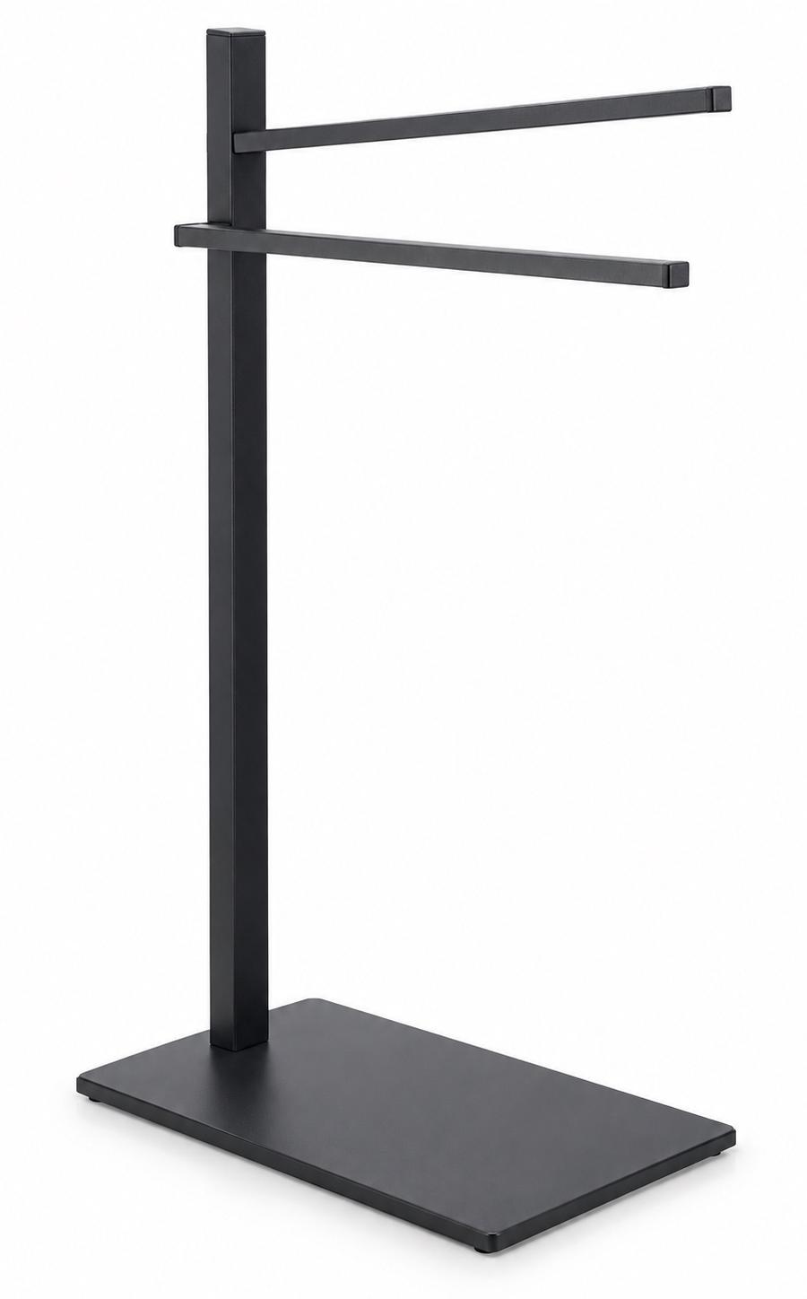 Home Creation Freestanding Double Towel Rack – Black — view 1 of 2
