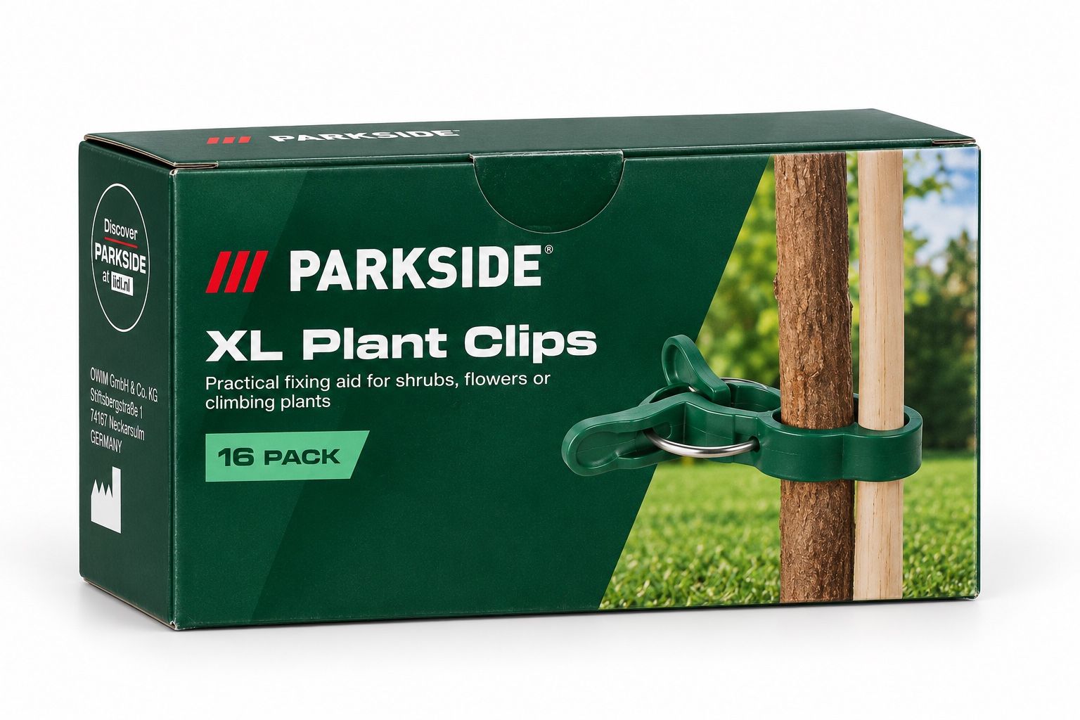 PARKSIDE XL Plant Clips – 16 Pack