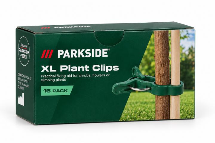 مشابك نباتات كبيرة XL من PARKSIDE، 16 قطعة