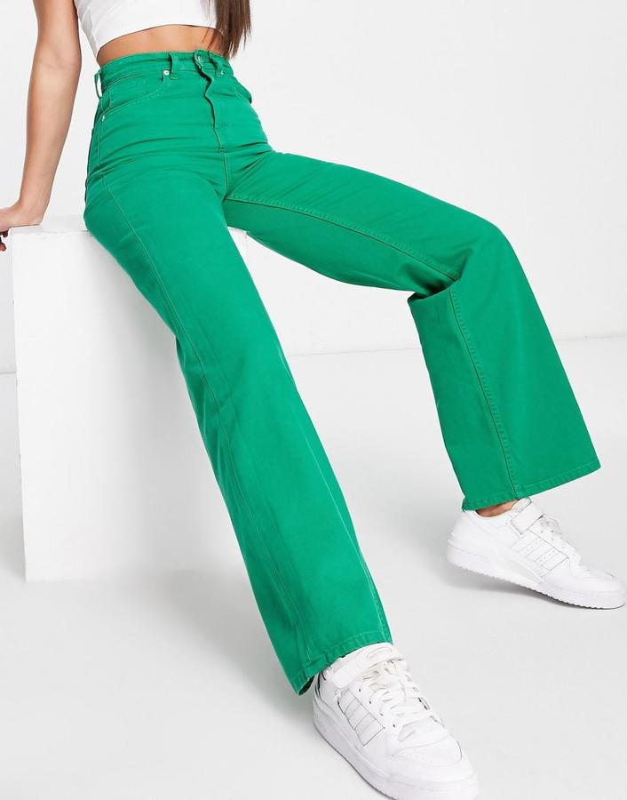 بنطلون جينز نسائي ASOS – أخضر, photo 2
