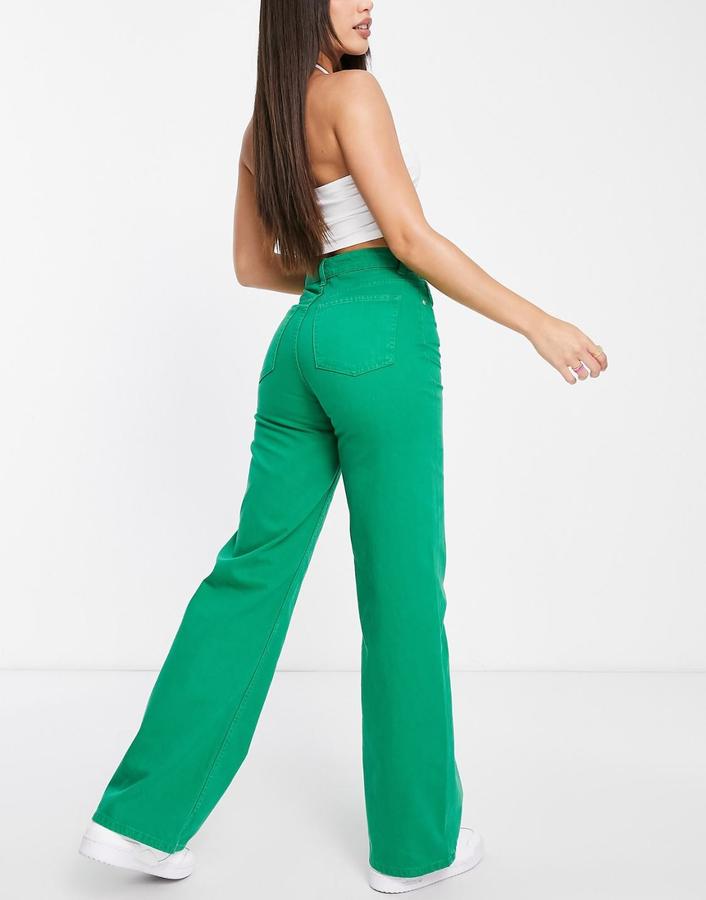 بنطلون جينز نسائي ASOS – أخضر, photo 3