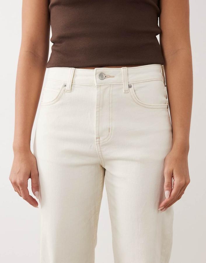 بنطلون جينز نسائي ASOS – أبيض, photo 3