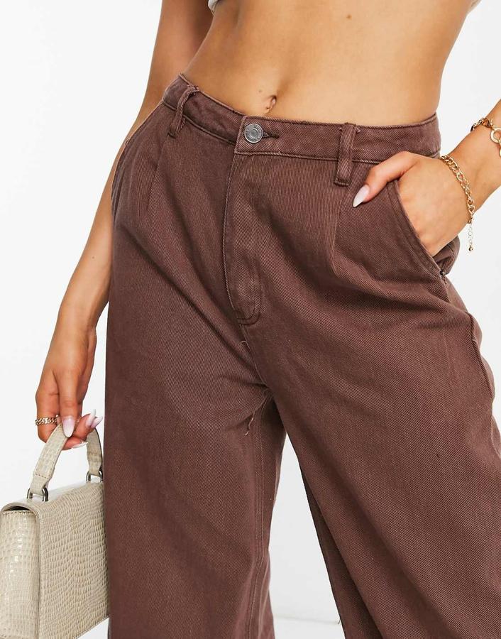 بنطلون جينز نسائي Missguided – بني, photo 4