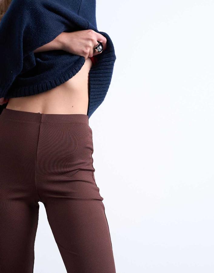 بنطلون شارلستون نسائي Topshop – بني شوكولا, photo 2