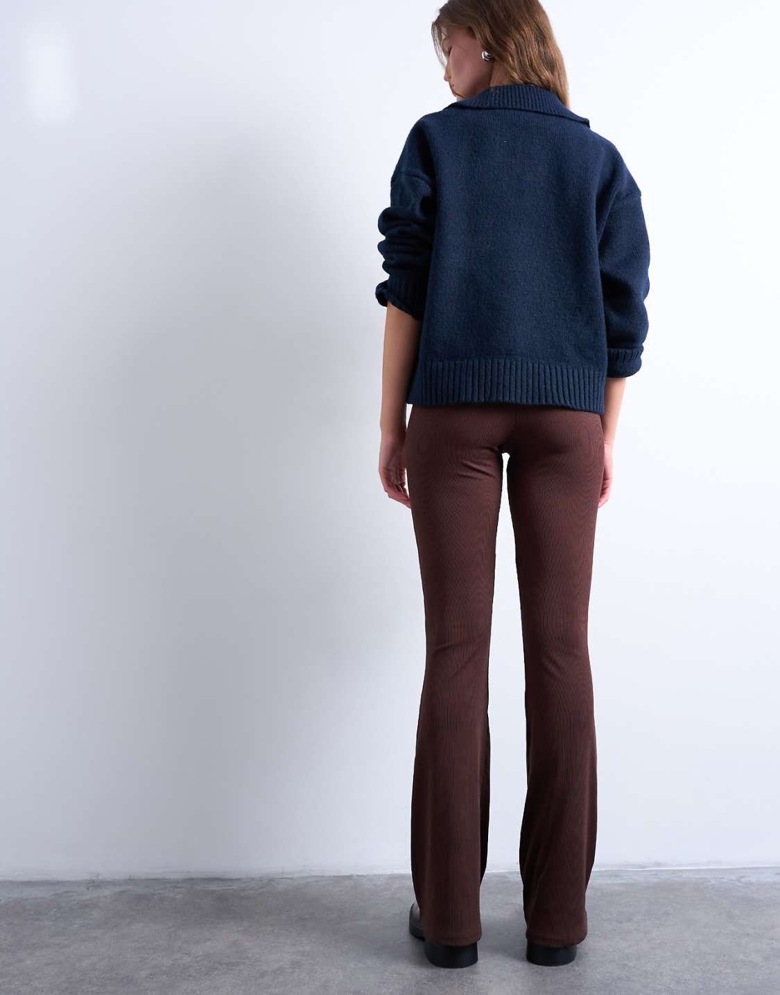بنطلون شارلستون نسائي Topshop – بني شوكولا, photo 5