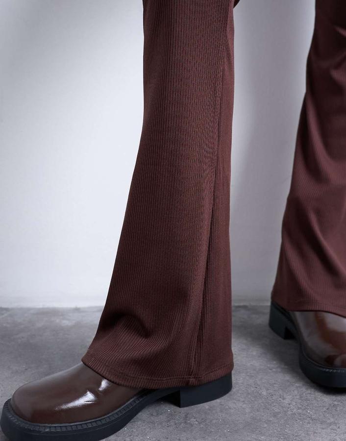 بنطلون شارلستون نسائي Topshop – بني شوكولا, photo 4