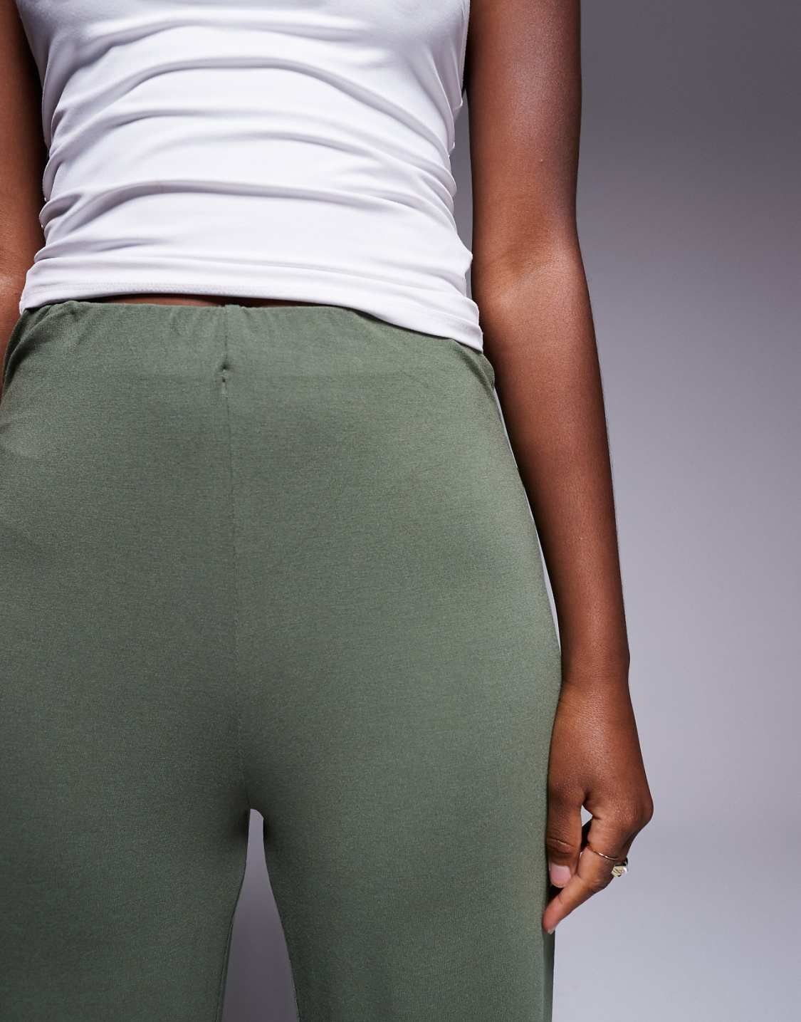 بنطلون واسع نسائي ASOS – كاكي, photo 3